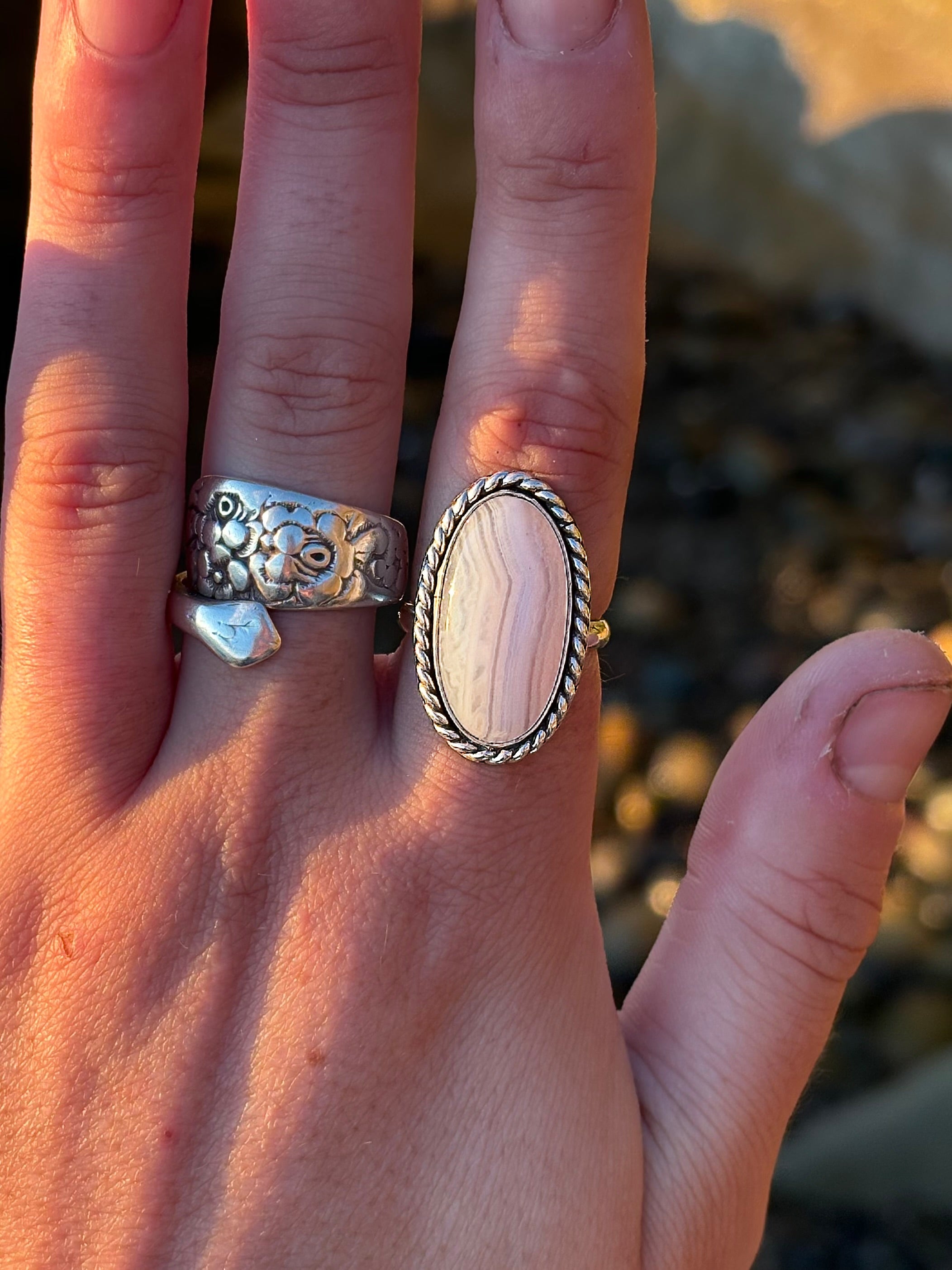 Blue Mist Ring - Size 7