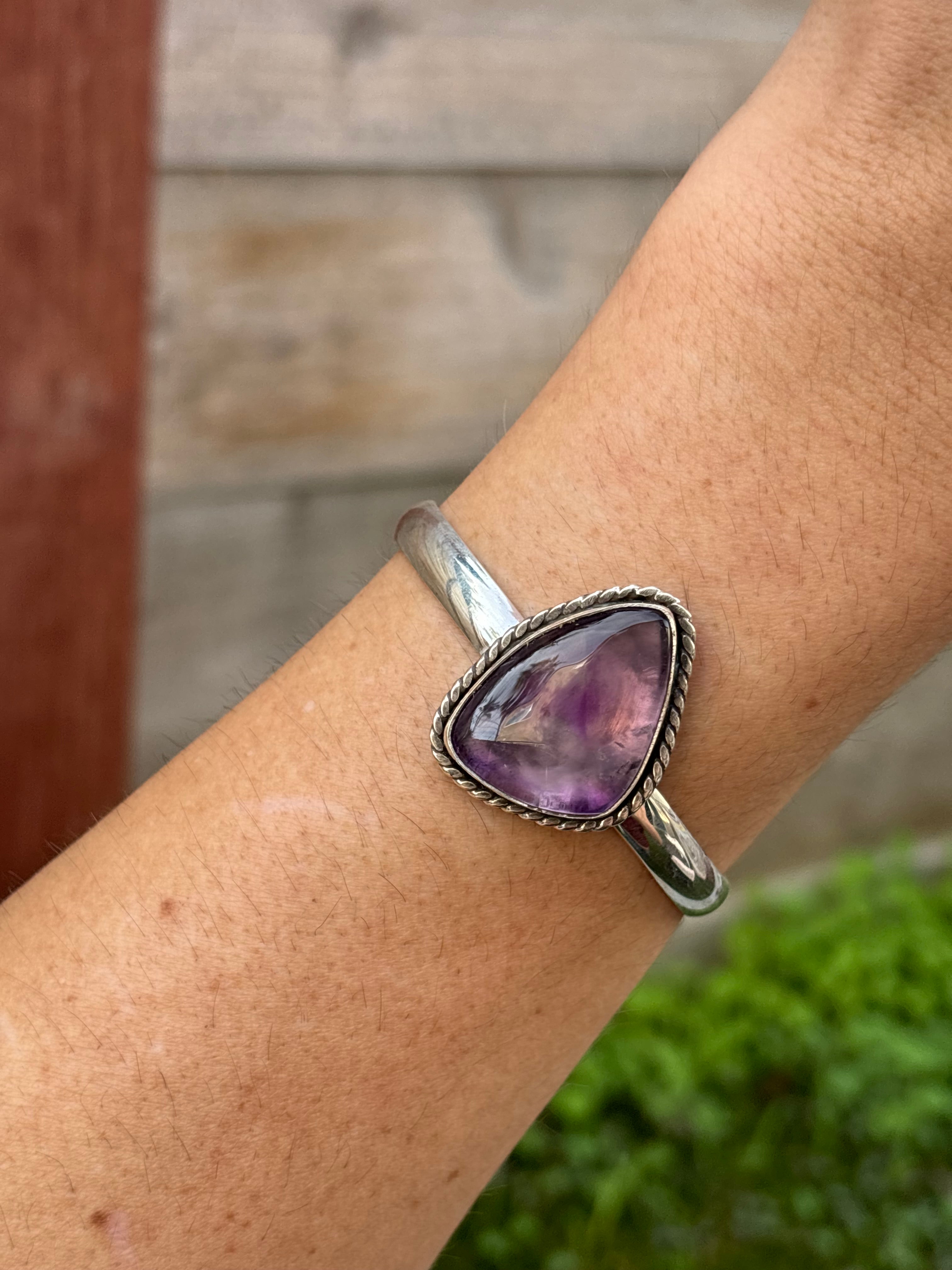 Purple Reflections Cuff