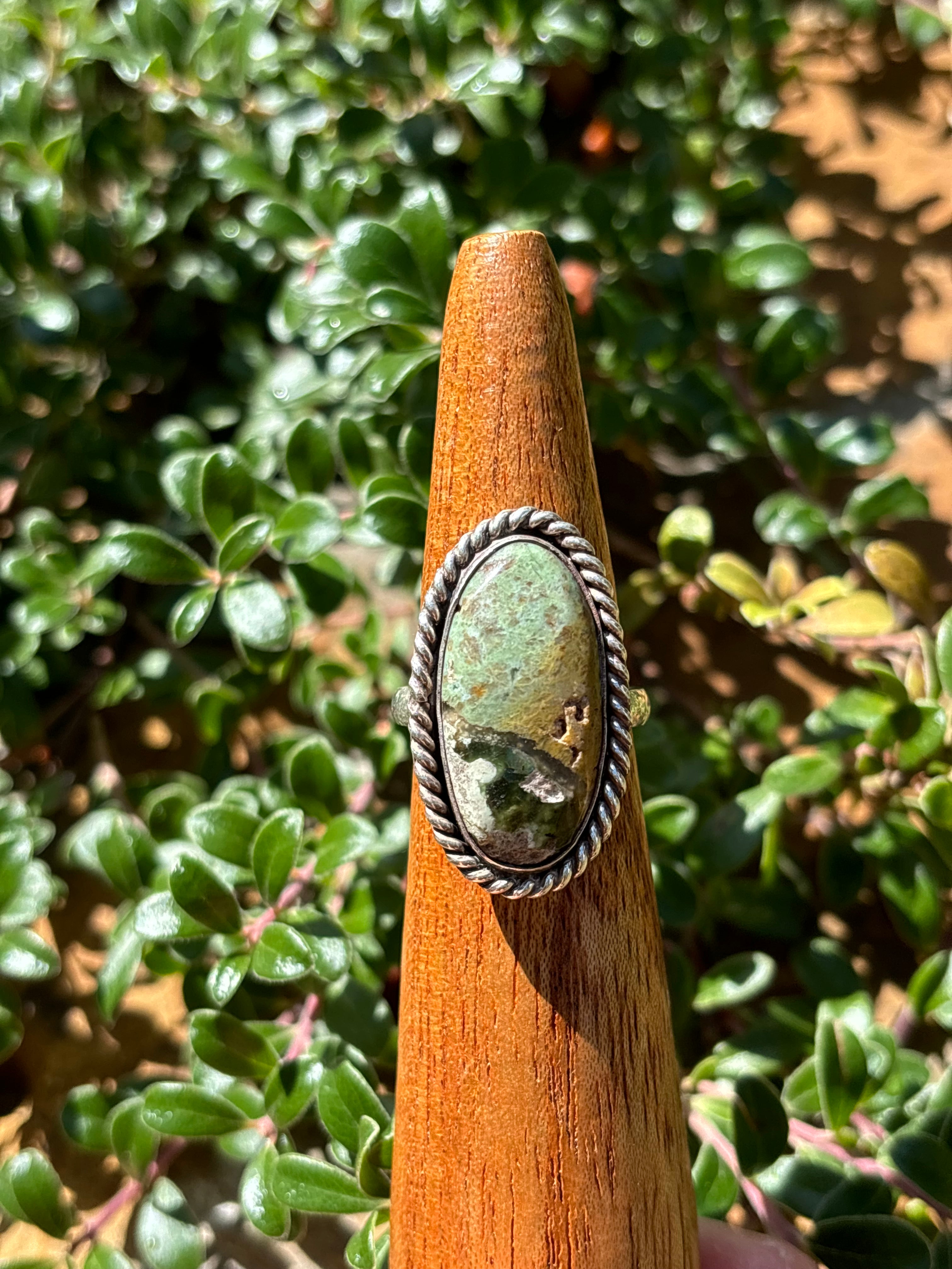 size 9 ocean jasper ring