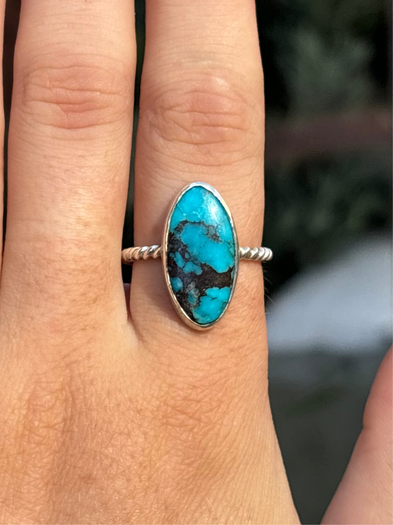size 8 1/4 capricorn ring