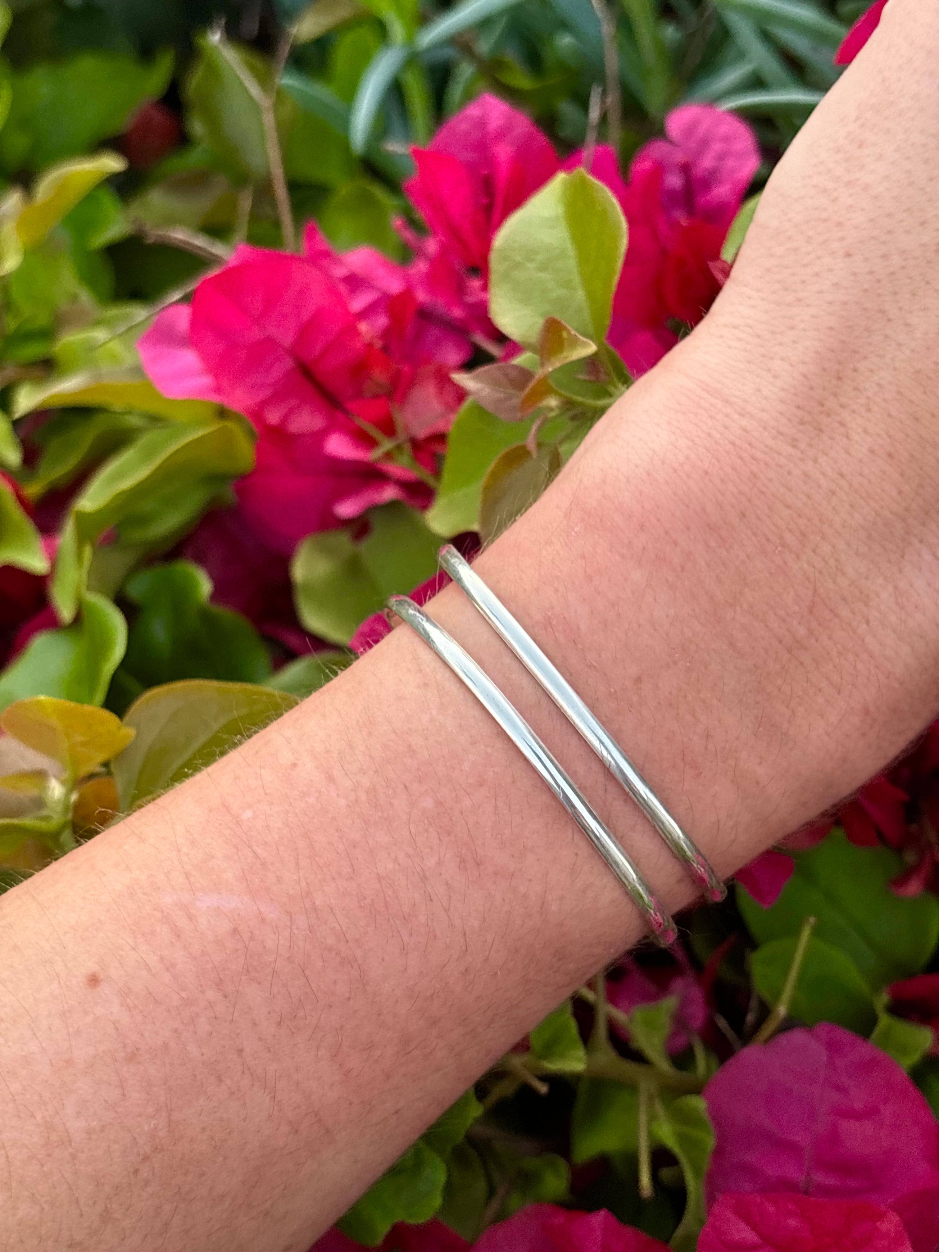 Thin Half Round Cuff
