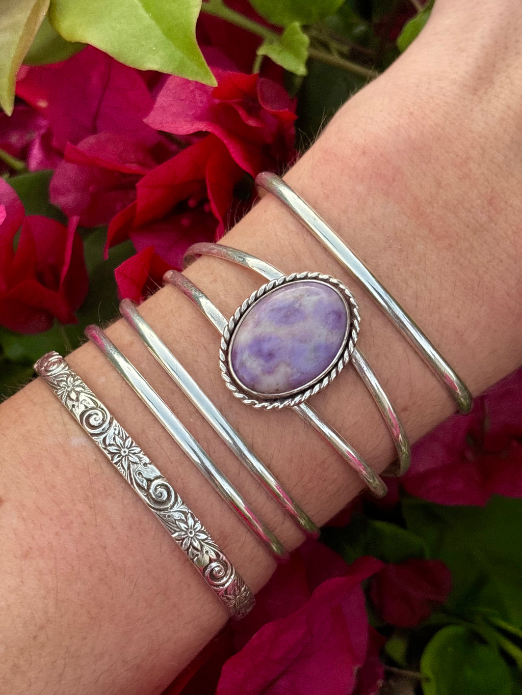 Thin Half Round Cuff