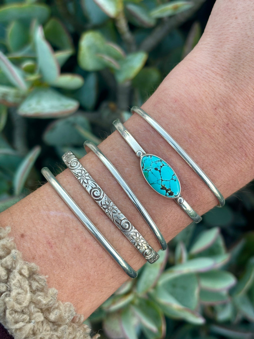 turquoise adjustable cuff
