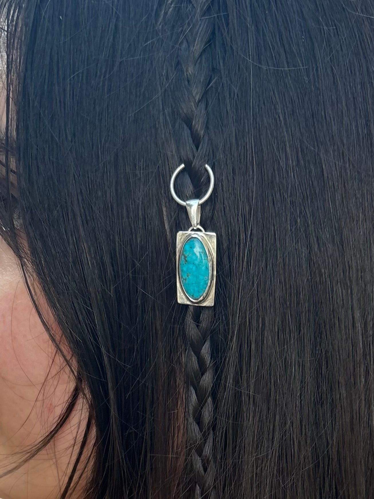 ocean hair charm / pendant