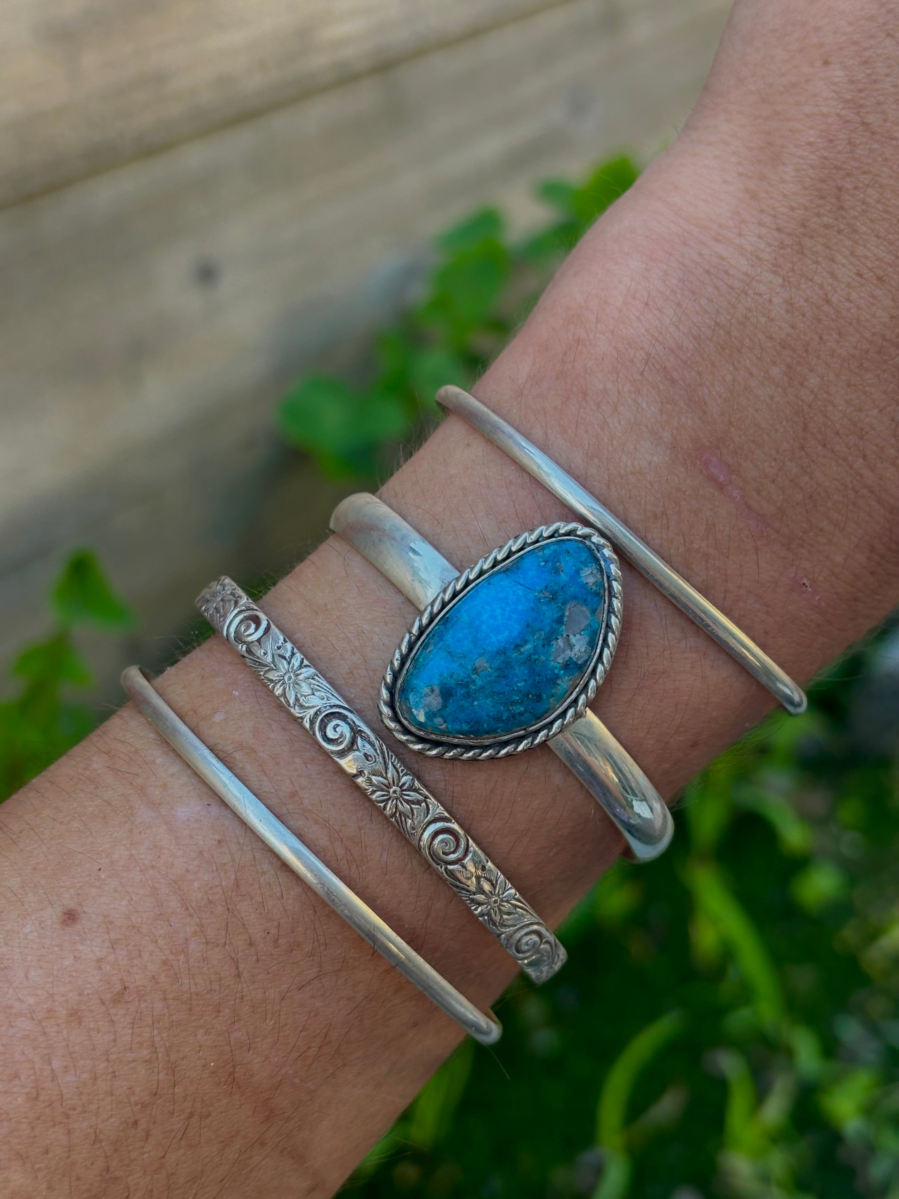 Winter Blue Cuff