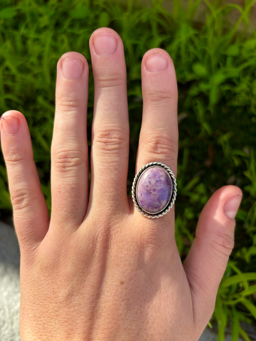 Lilac Love Cuff