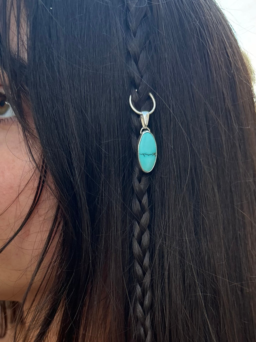 capricorn hair charm / pendant