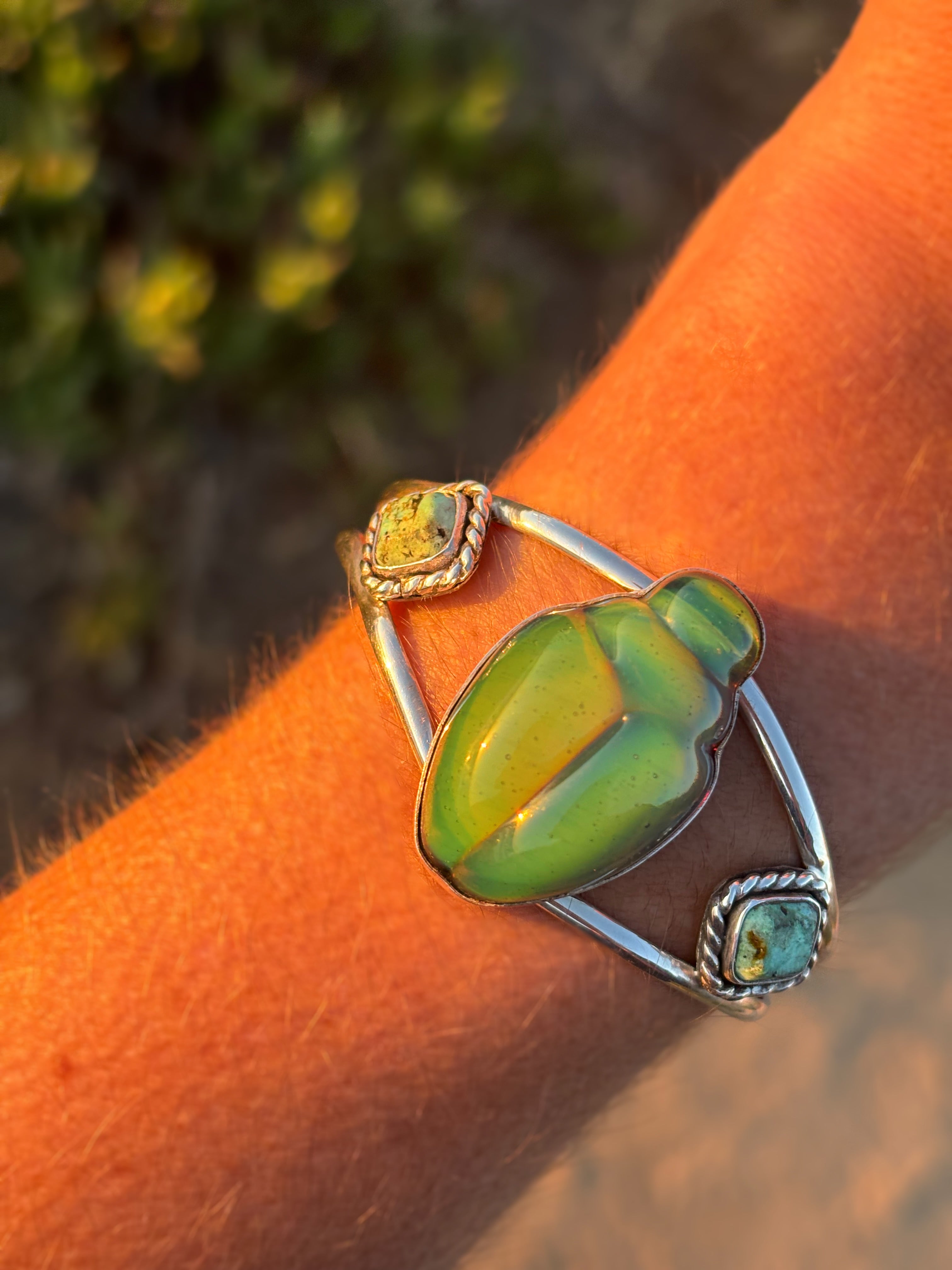 Tyler Ault x Abby Rose Scarab Cuff