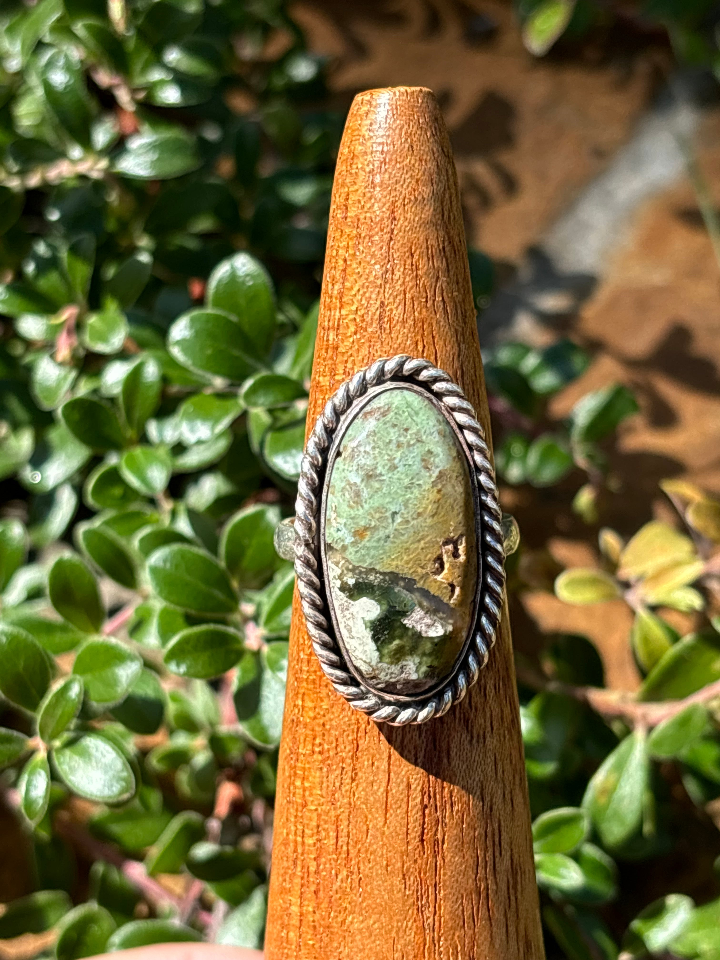 size 9 ocean jasper ring