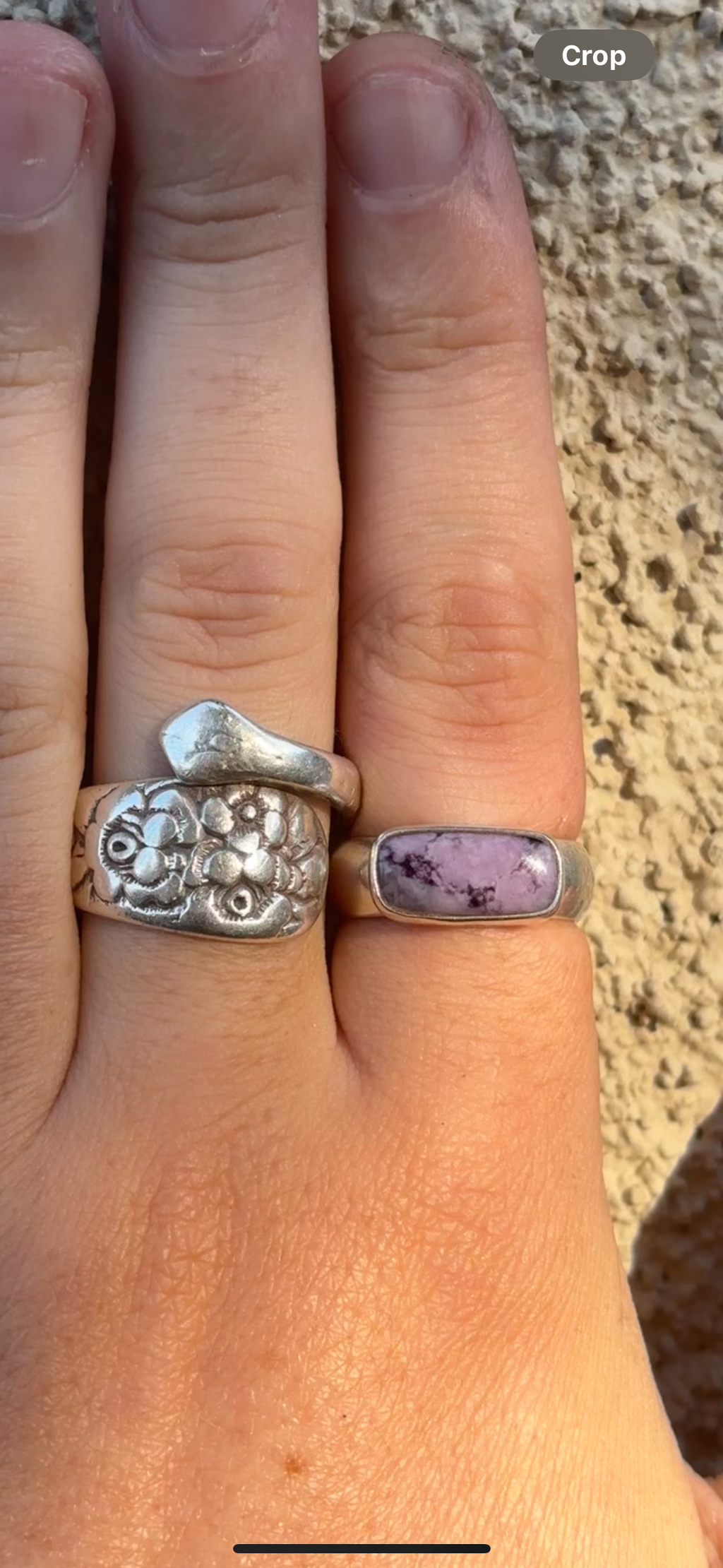 size 6.5 blackberry ring