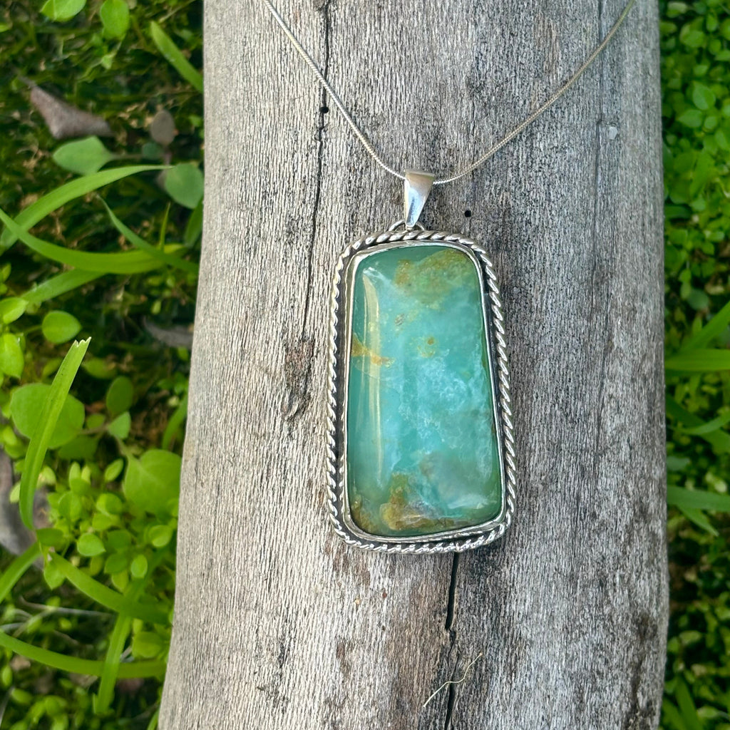 Blue Opal Pendant