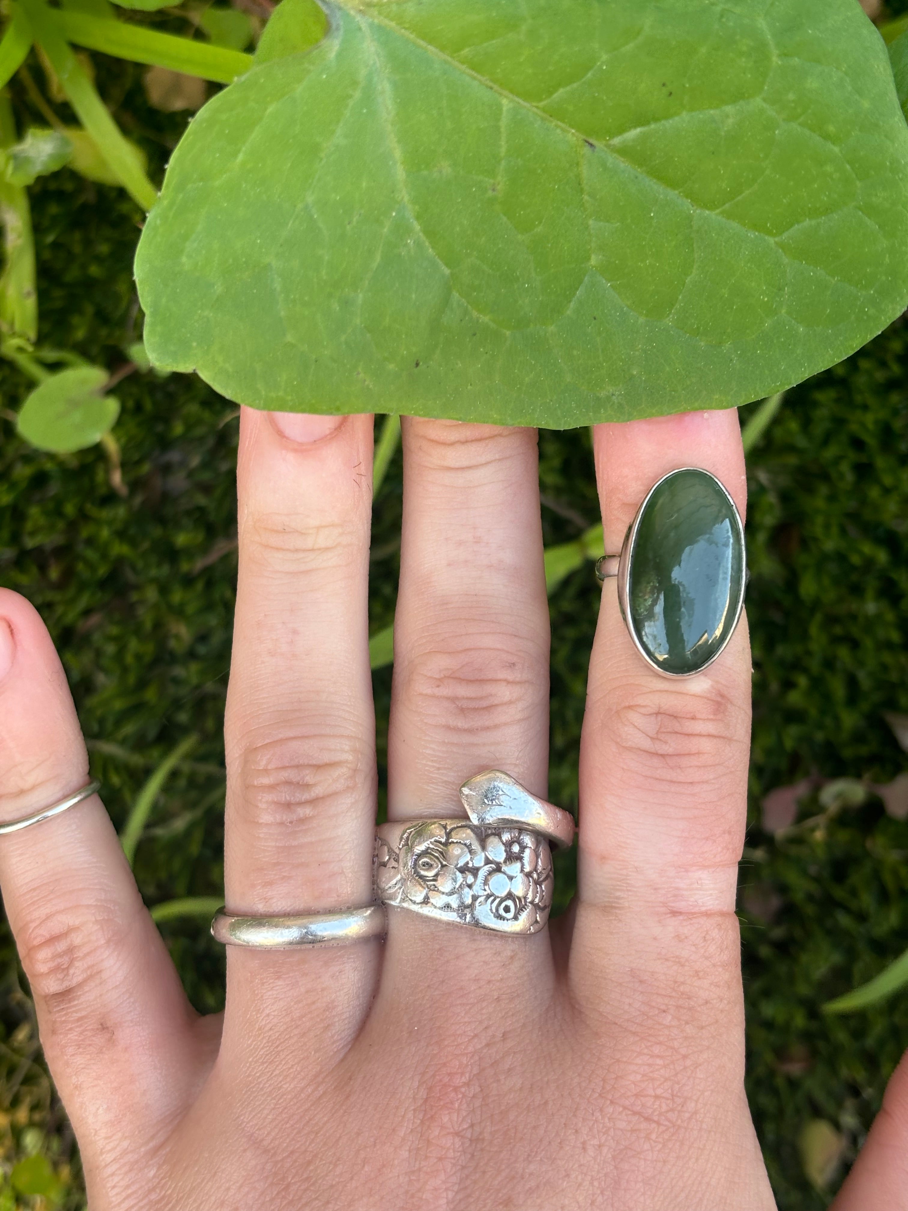 Custom Green Ring