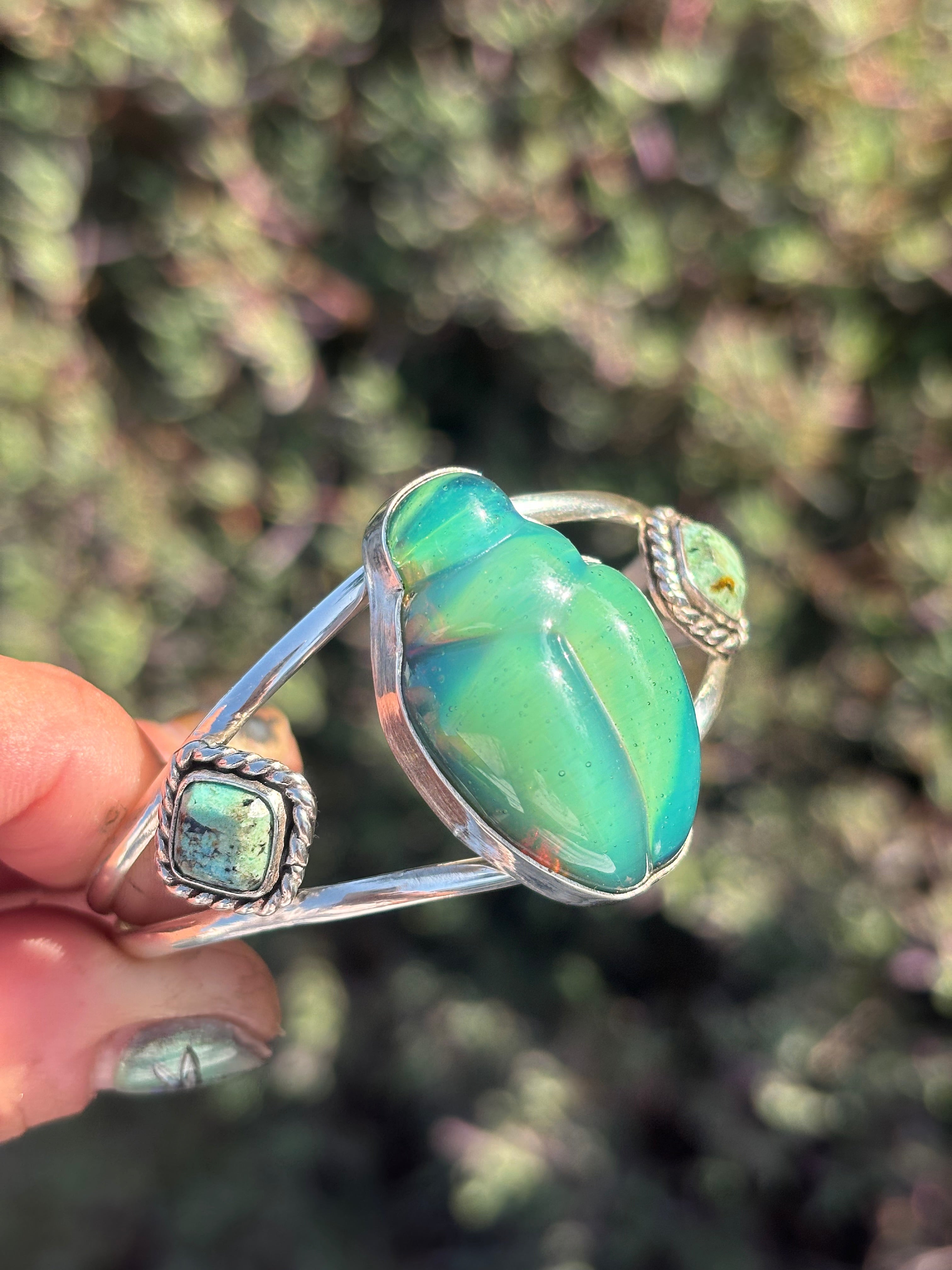 Tyler Ault x Abby Rose Scarab Cuff