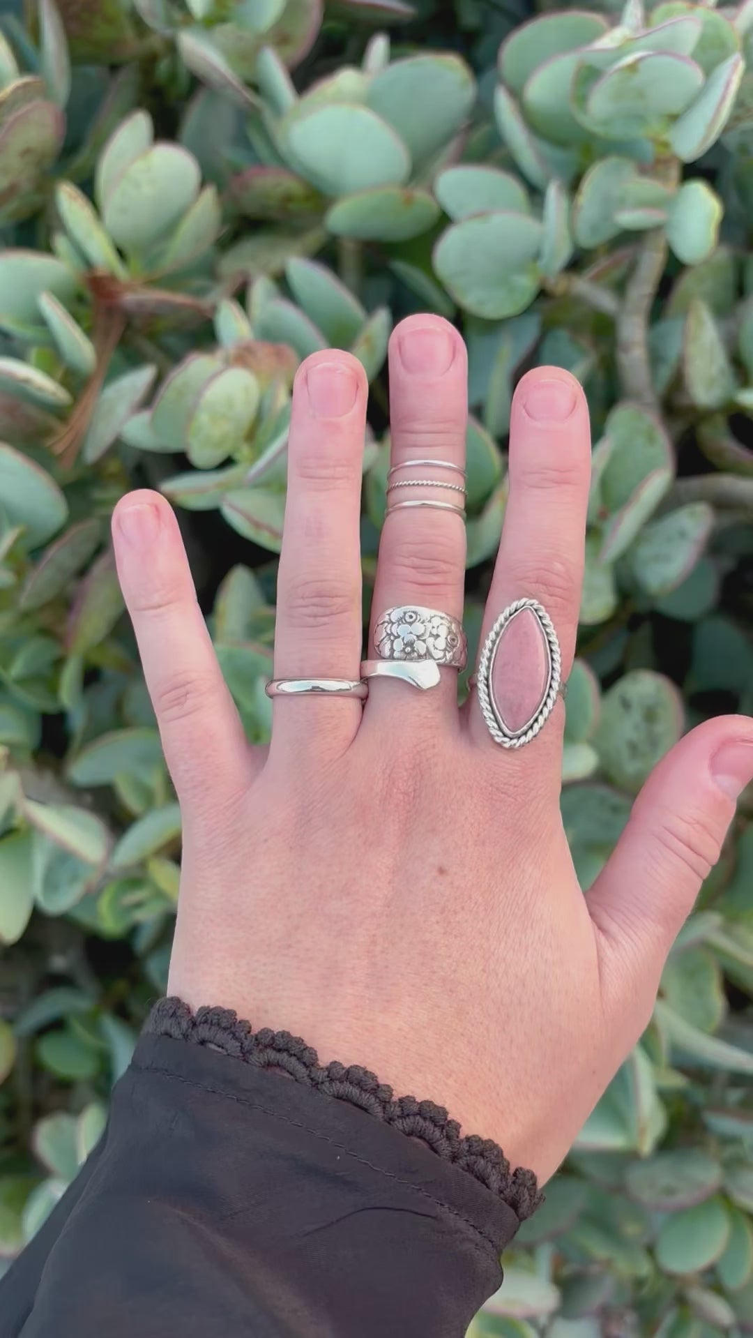 Pink Skies Ring - Size 7.25