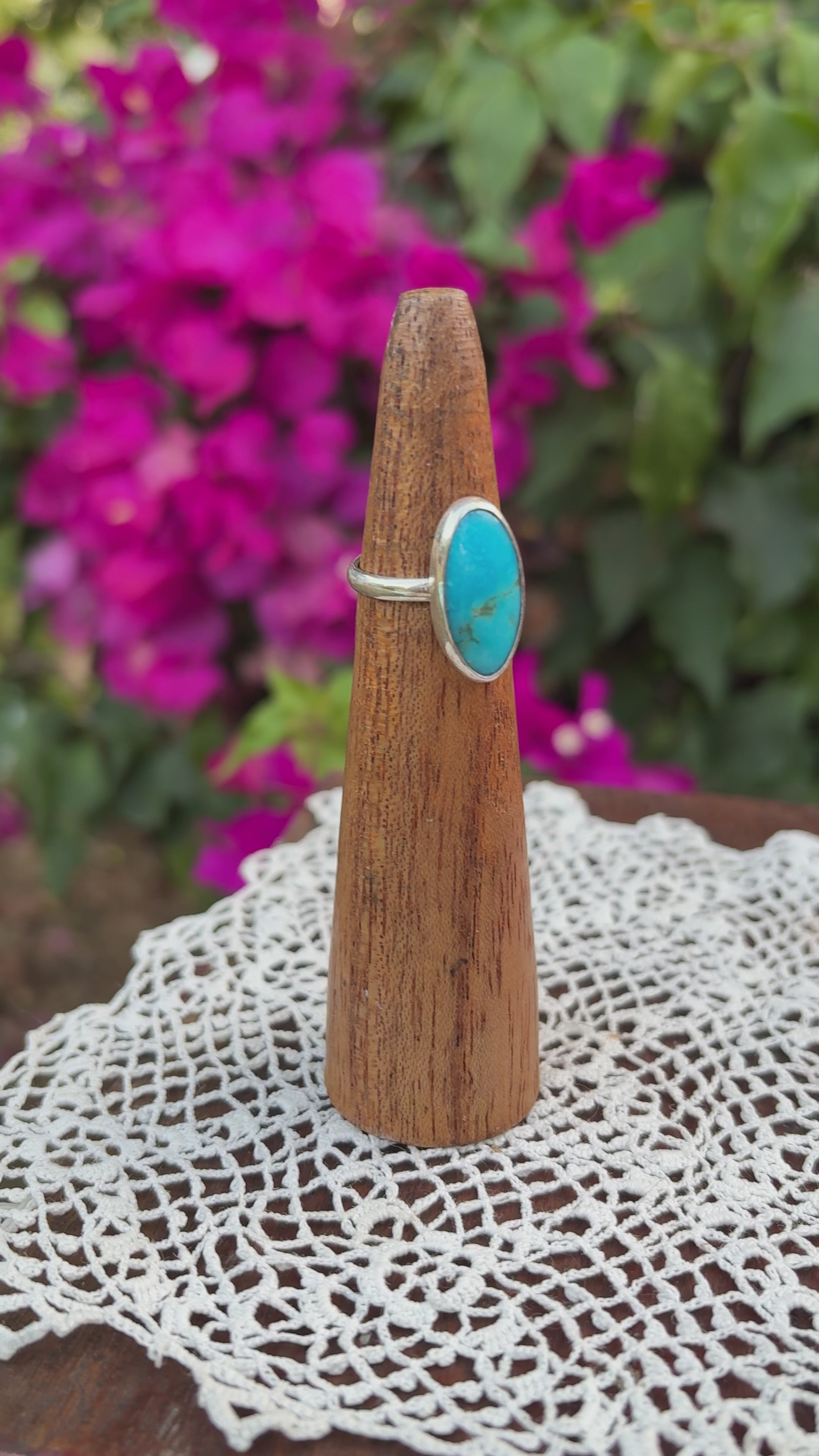 Blue Skies Ring - Size 7