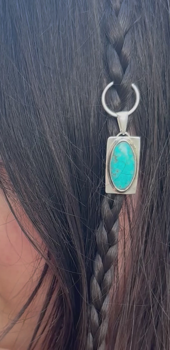 ocean hair charm / pendant