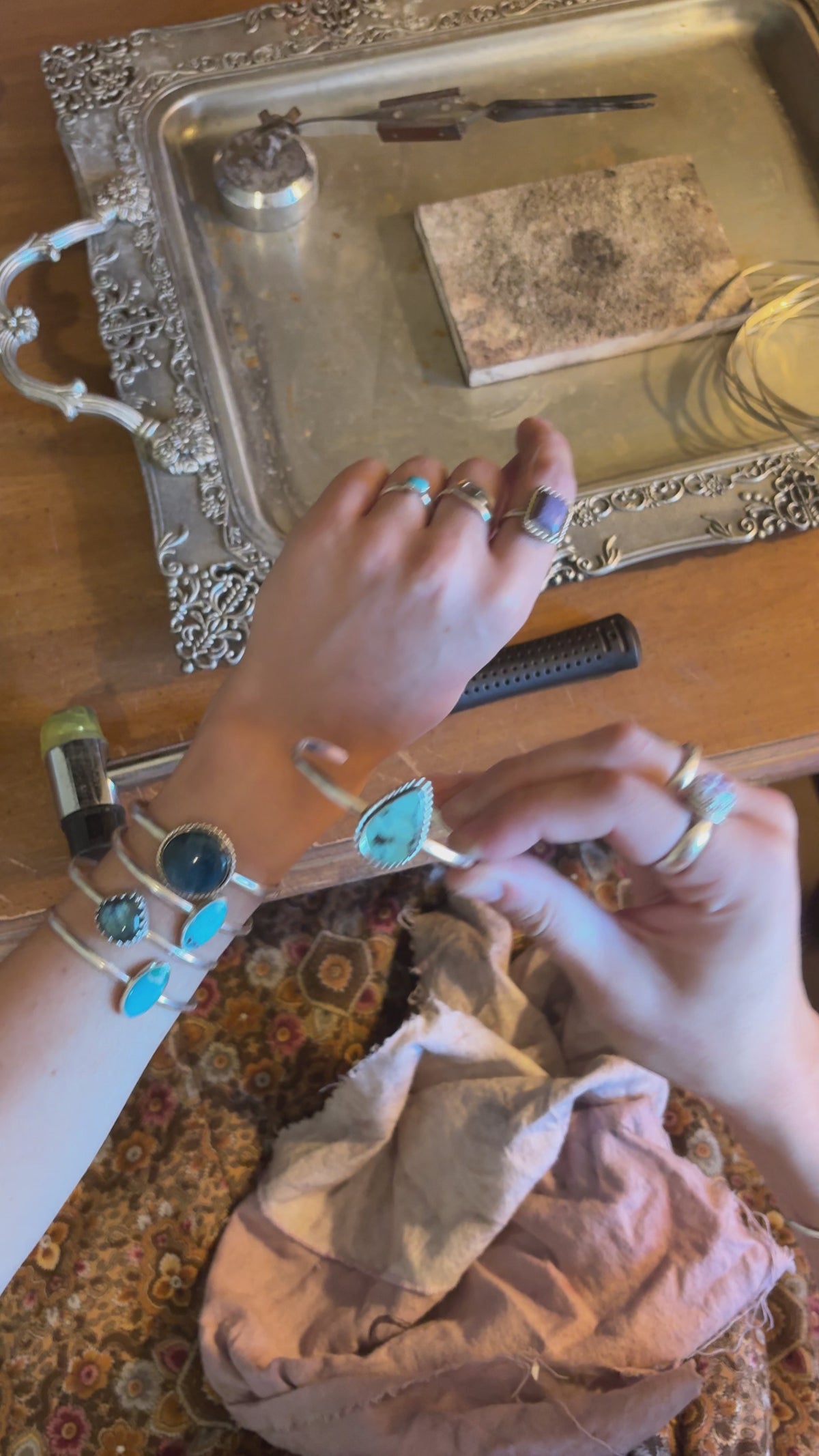 Sweet Leaf Cuff