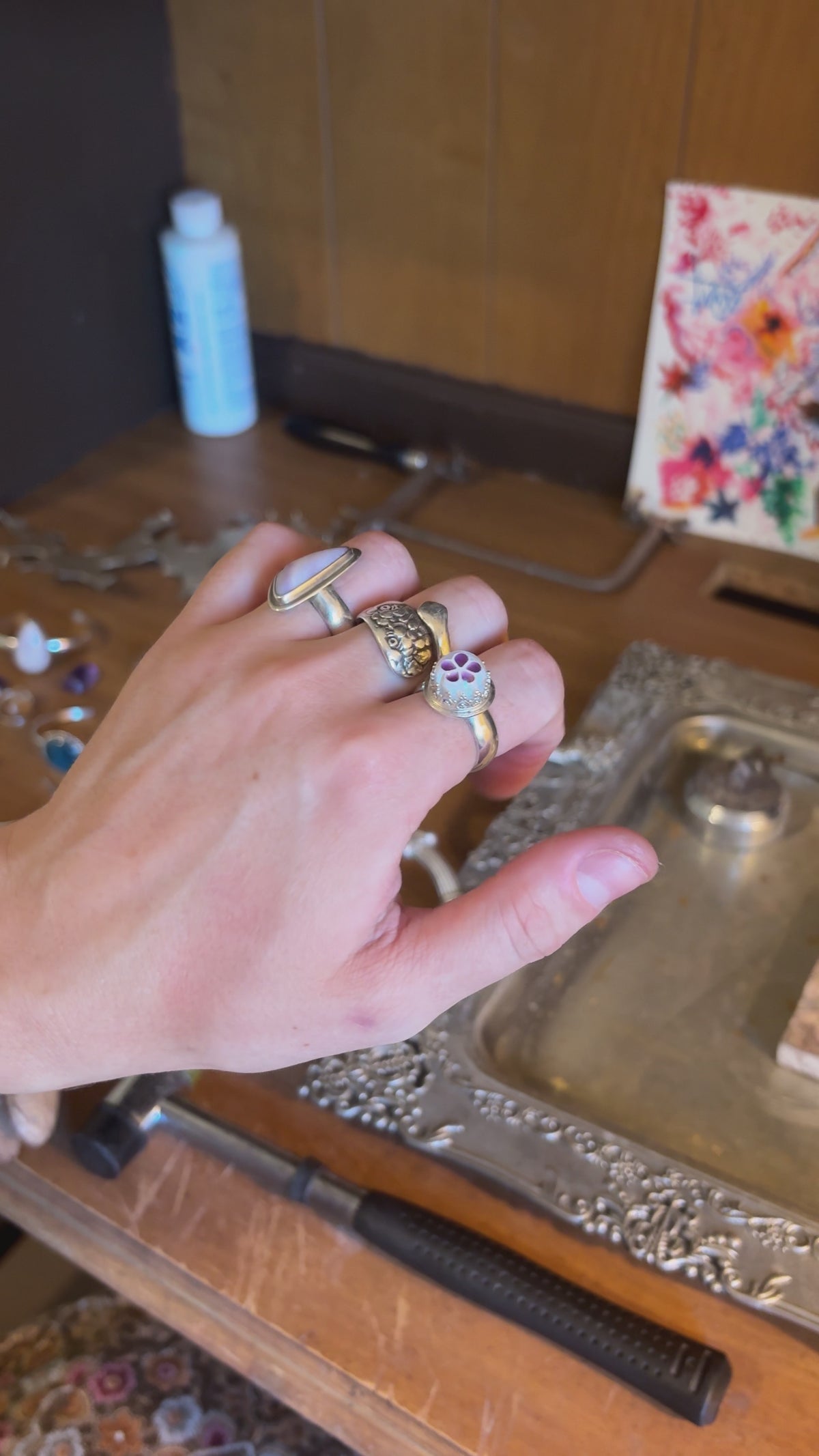 Wildflower Ring - Size 8