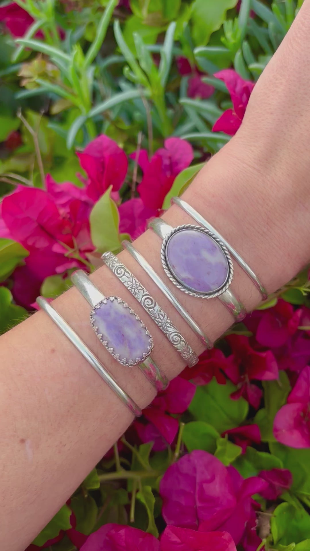 Lilac Love Cuff